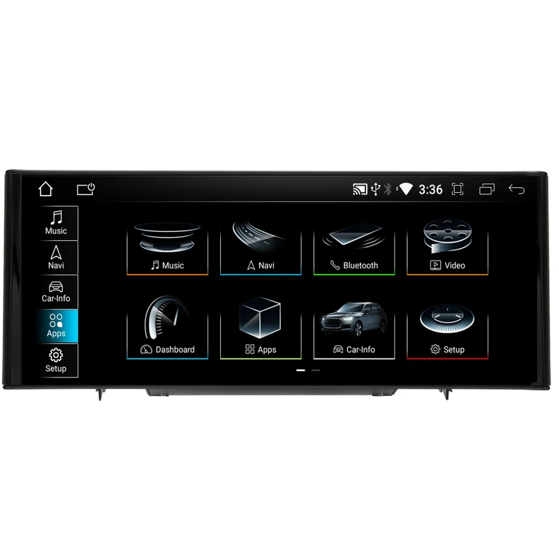 PBA Android OS Auto Carplay AUX 720p Screen Head Unit For Audi Q5 (2017-2020) With MIB & MMI Nav