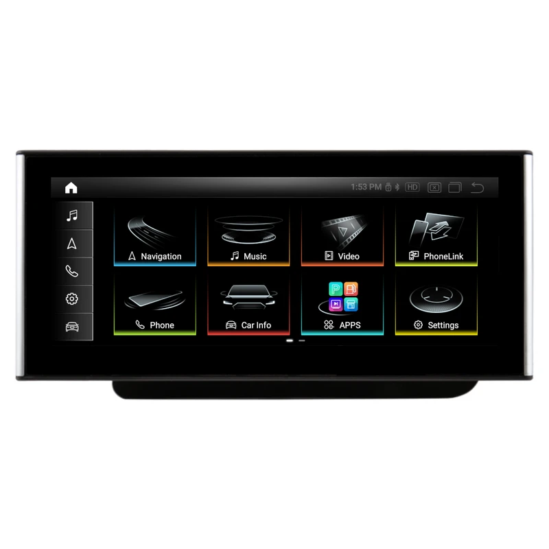 PBA Android OS Auto Carplay AUX IPS 720p Screen Head Unit For Audi Q5 (Gen1) With Concert Symphony
