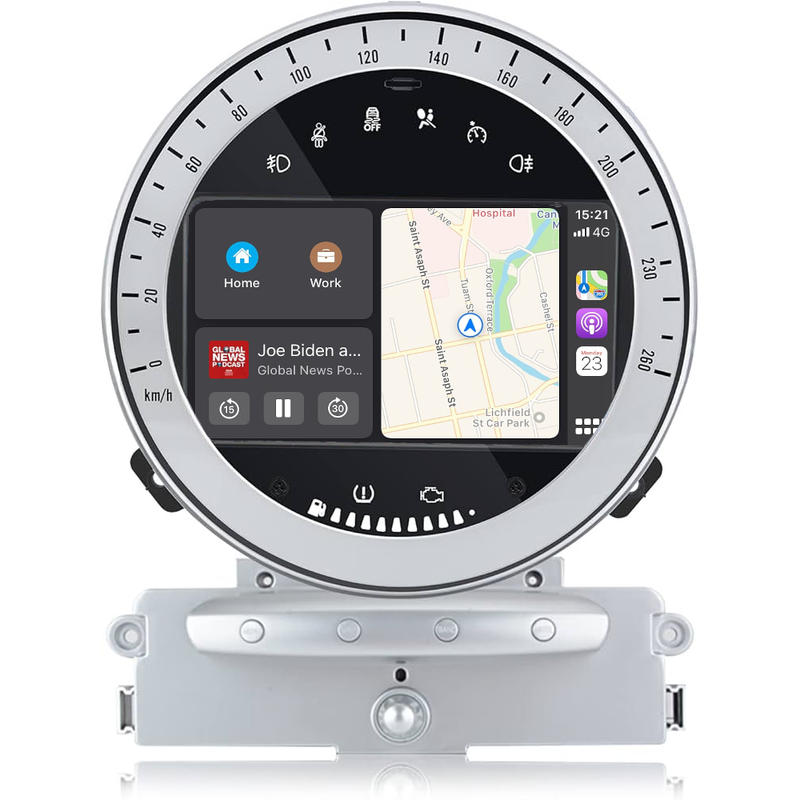 PBA MI7680S Android Auto Radio CarPlay Head Unit For Mini Boost R56 R57 R58 R60 (2006-2013)