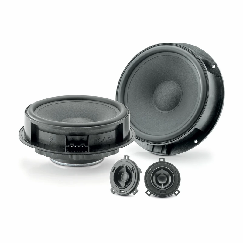 Focal Inside ISVW-165 OEM Fit 6.5" 2-Way Slim Component Speakers 120W Kit For Skoda VW