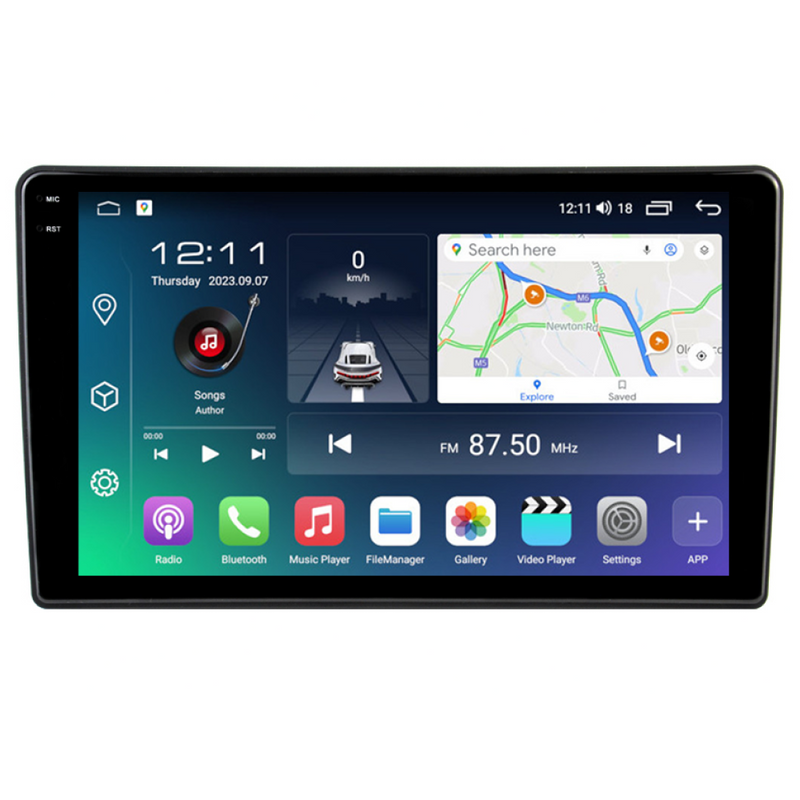 PBA PG2439A Android S10 QLED Head Unit CarPlay Auto Nav GPS For Peugeot 308 (2013-2021)