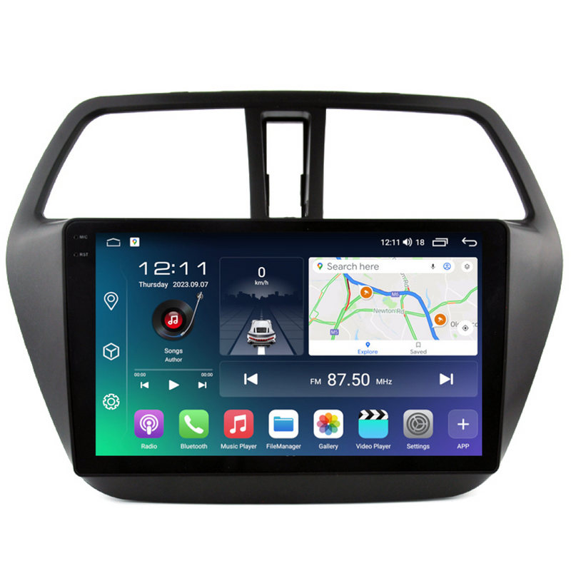 PBA SZ2862A Android S10 QLED Head Unit CarPlay Auto GPS For Suzuki S-Cross SX4 (2013-2021)