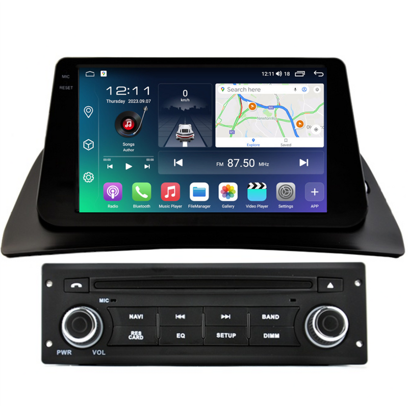 PBA RE2996C Android S10 QLED Head Unit CarPlay Auto Nav GPS For Renault Kangoo (2015-2018)