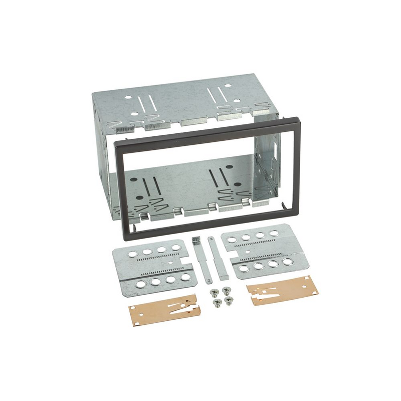 ATD RIC-51013 100mm Double DIN Fitting Cage Kit Universal Fit Head Units Inc Release Keys