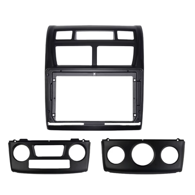 ATD RFP-52051 Android Large 9" Screen 4 Screw Fascia Frame Panel For Kia Sportage (2004-2010)