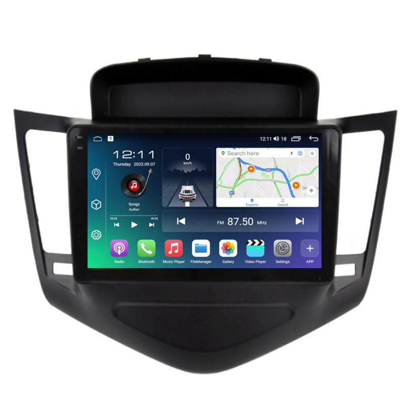 PBA CH2045A Android S10 QLED Head Unit CarPlay Auto GPS For Chevrolet Cruze J300 (2008-2014)