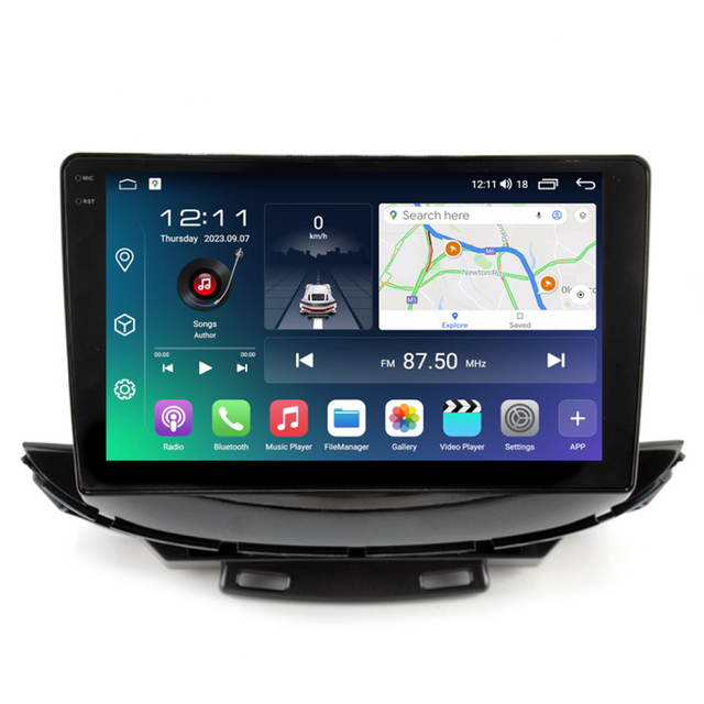 PBA CH2168B Android S10 QLED Head Unit CarPlay Auto GPS For Chevrolet Trax (2017-2022)