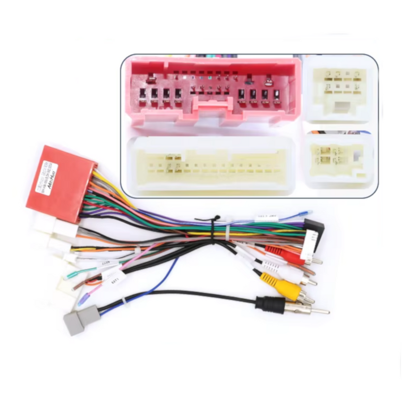 ATD ARL-63041 16Pin Android Harness Loom for Mazda CX5 CX9 6 Models with Steering Wheel Control Retention