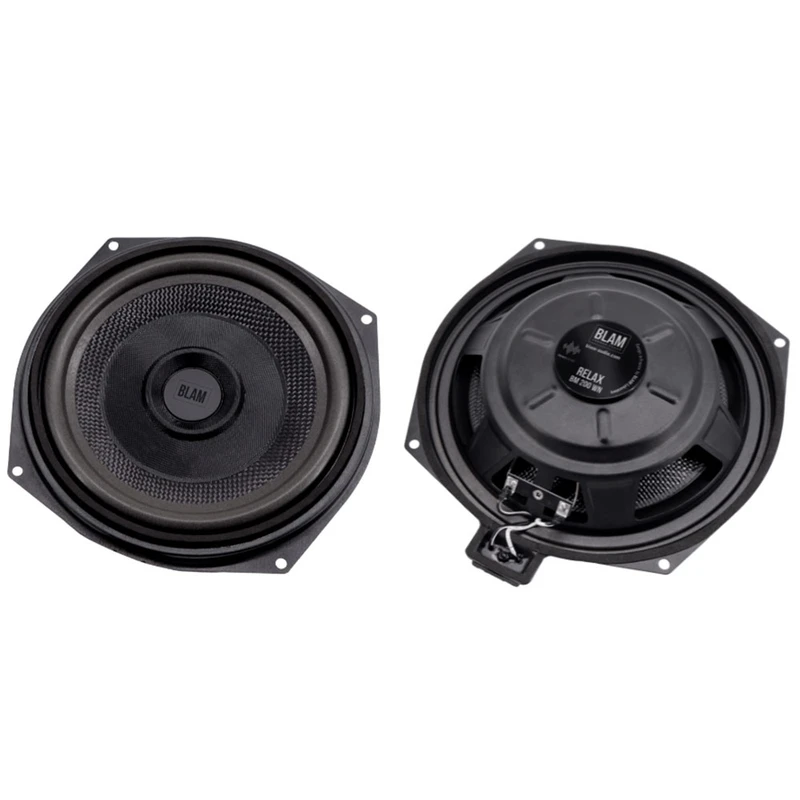 BLAM Relax BM200WN Pair Of 200mm (8 inch) Extra-flat Underseat Subwoofers For BMW