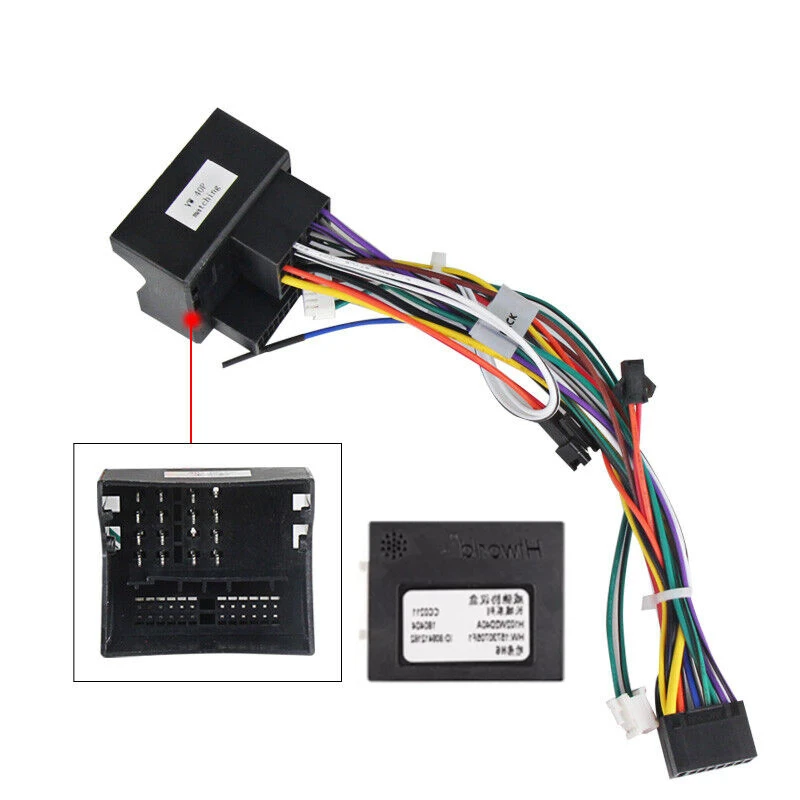 ATD ARL-63019 Android Custom Radio Decoder For Seat Skoda VW PQ With OPS Parking Sensors
