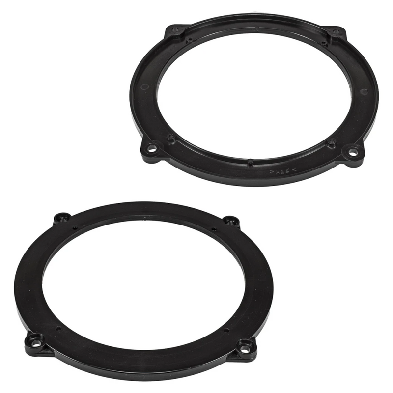 ATD SAR-40124 Rear Side Shelf Speaker Adapter Rings (165mm 6.5") For Audi A3 8P (2003-2013)