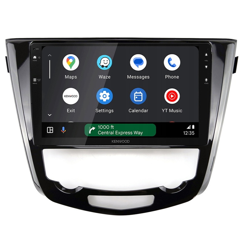 Kenwood DMX80AXS Perfect Fit 9" Radio Android Auto & CarPlay For Nissan X-Trail T32 Auto A/C