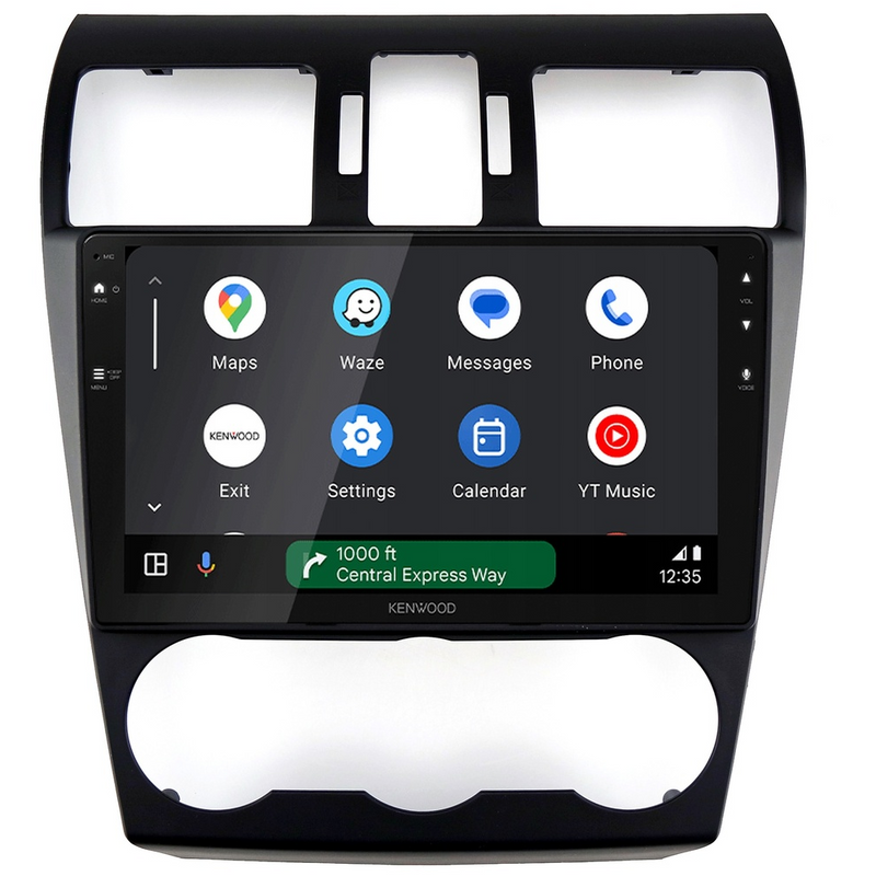 Kenwood DMX80AXS Perfect Fit 9" Radio Android Auto & CarPlay For Subaru Forester Impreza