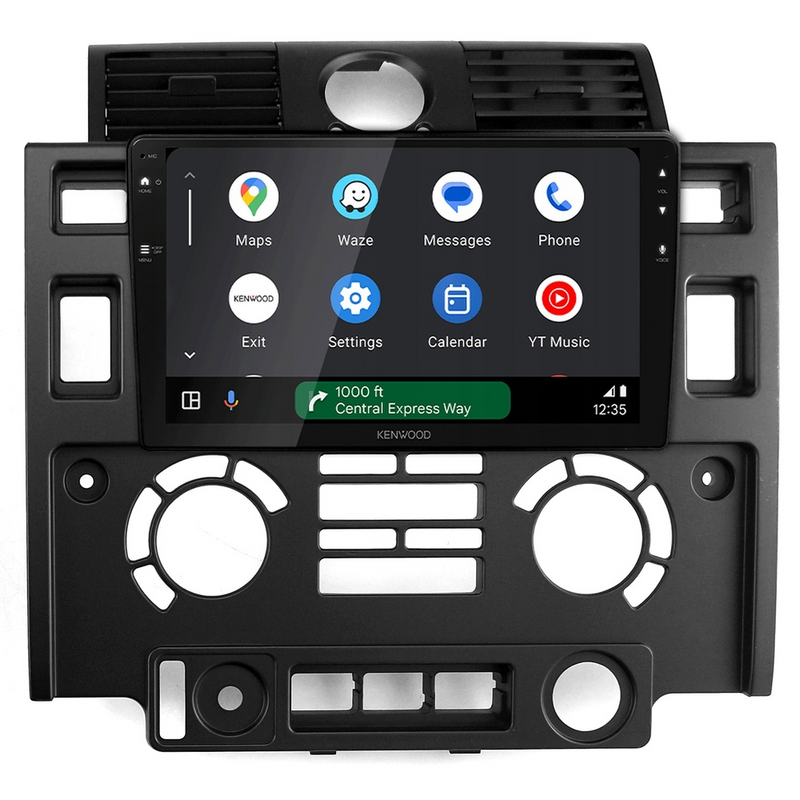 Kenwood DMX80AXS Perfect Fit 9" Radio Android Auto & CarPlay For Land Rover Defender 90