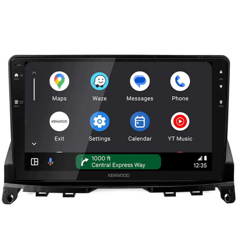 Kenwood DMX80AXS Perfect Fit 9" Radio Android Auto & CarPlay For Mercedes C-Class W204