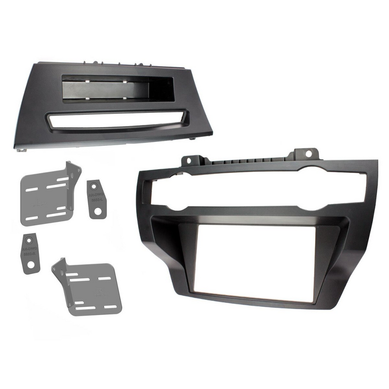 ATD RFP-50577 Double DIN Radio Fascia Frame Panel For BMW X5 E70 X6 E71 (2007-2014)