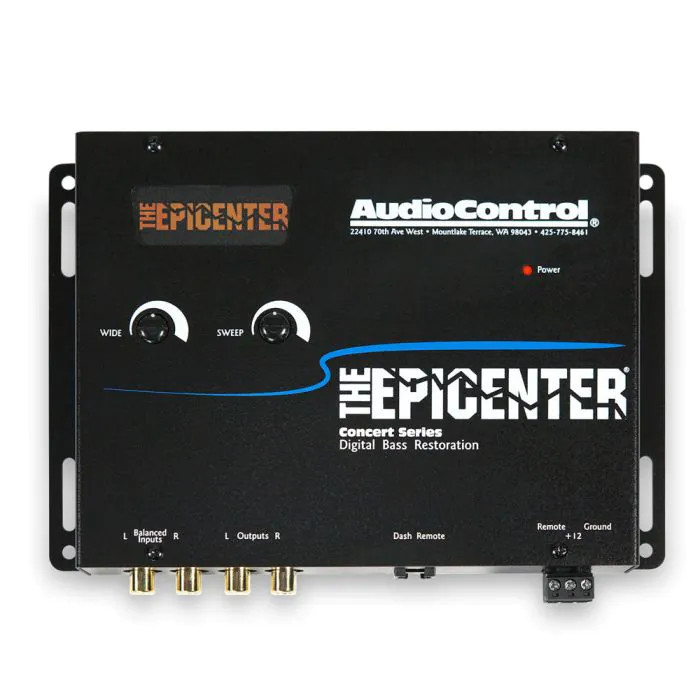 AudioControl THE EPICENTER Digital Bass Restoration Control Processor Concert Series Filter