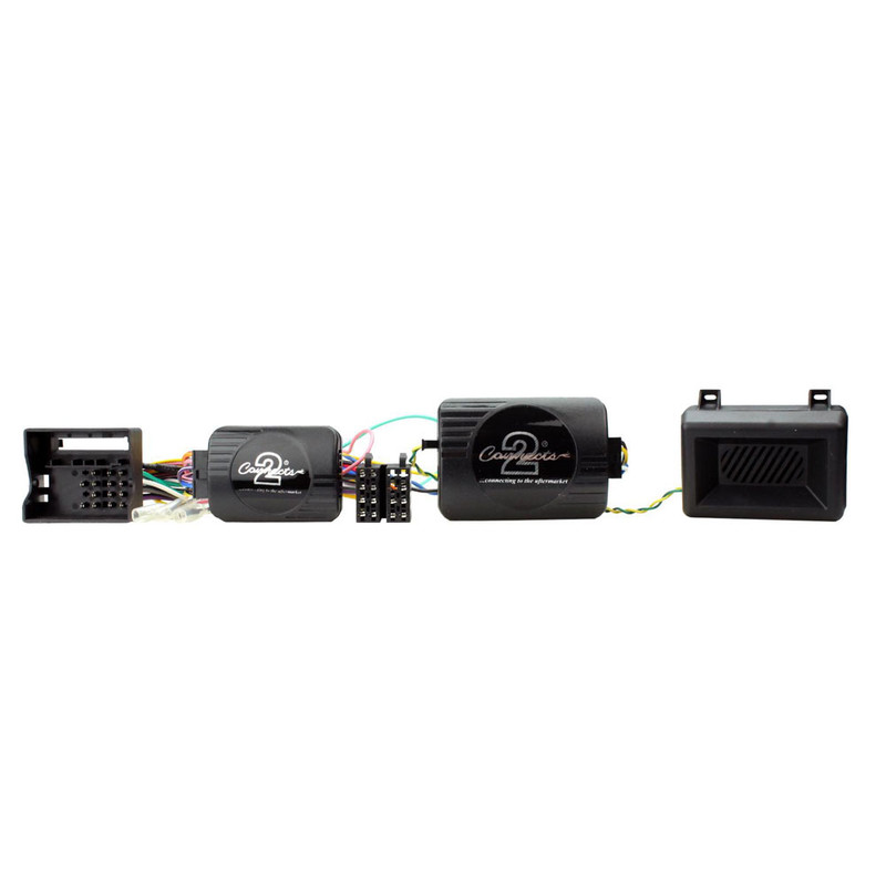 Connects2 CTSBM009.2 Steering Wheel Control Interface ISO For BMW 1 3 5 6 & 7 Series Mini X1 & Z4 (Phone Button Support)