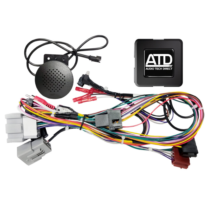 ATD SWC-66027 Steering Wheel Control Interface For Ford Fiesta MK7 (2008-2010) Red Display OK