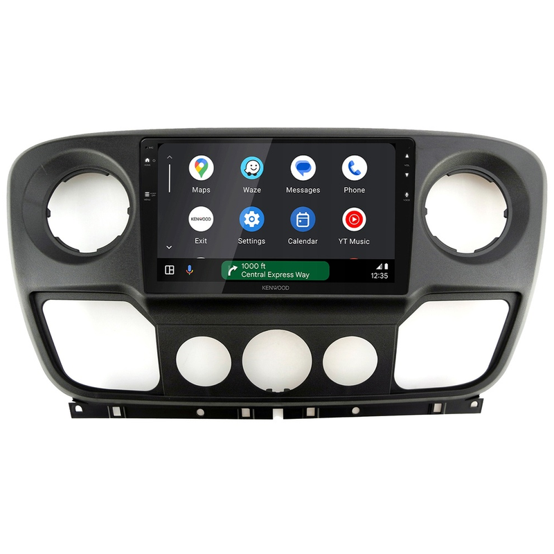 Kenwood DMX80AXS Perfect Fit 9" Radio CarPlay & Android Auto For Nissan Renault & Vauxhall v2