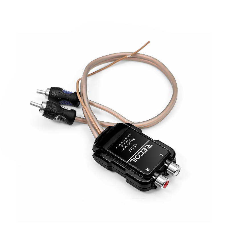 Recoil MGLI Super Mini 2-Channel RCA Stereo Ground Loop Isolator Compact Design