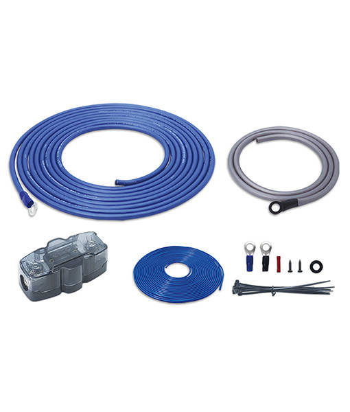 Recoil RPK4 True 4 Gauge CCA Power Installation Wiring Kit Includes Remote Turn-On Lead