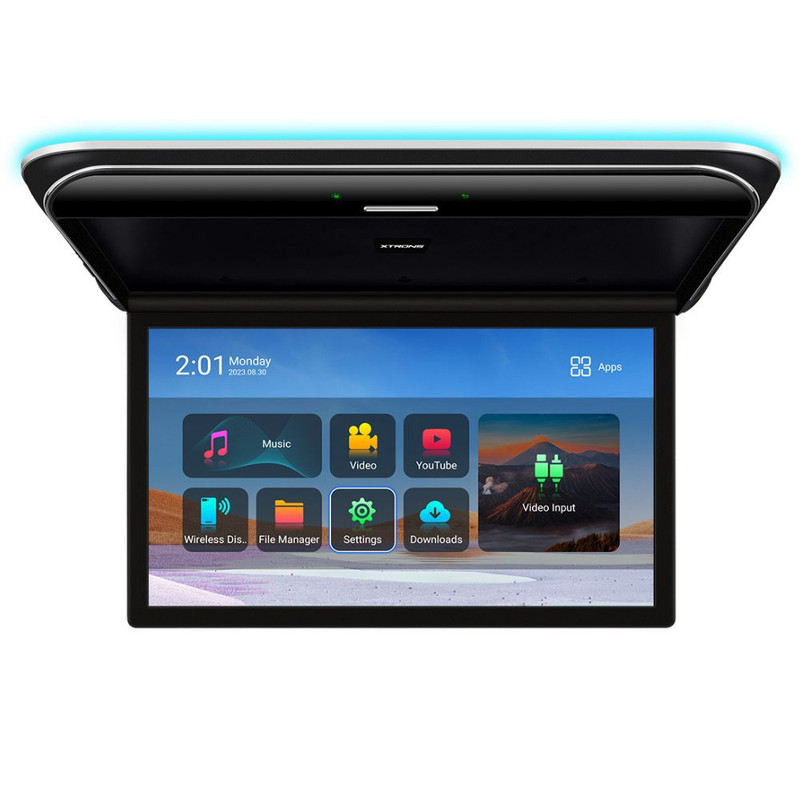 Xtrons CM195AS 19.5" Android Car Roof Mounted Monitor Super Large IPS Overhead Player