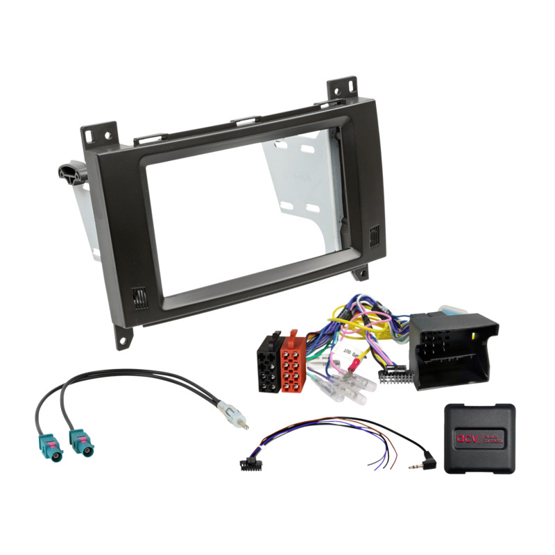ACV 621190-37-1 Double DIN HU Fitting Installation Kit For W447 Mercedes Vito (2014-2023)