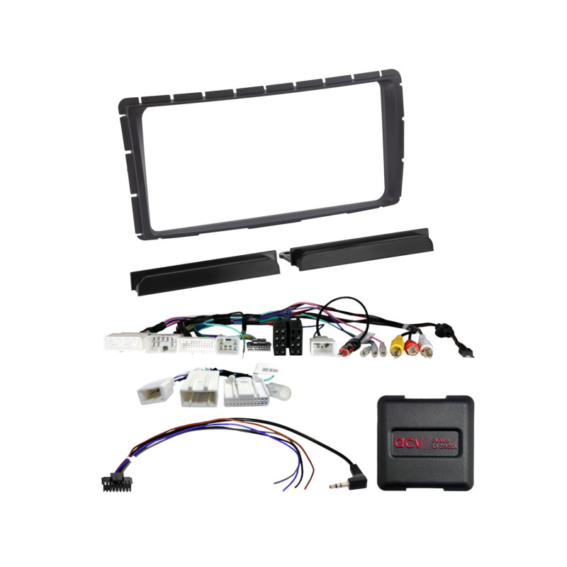 ACV 621300-29-1 Double DIN Fitting Installation Kit For Toyota Hilux 7 Facelift With Cam & USB
