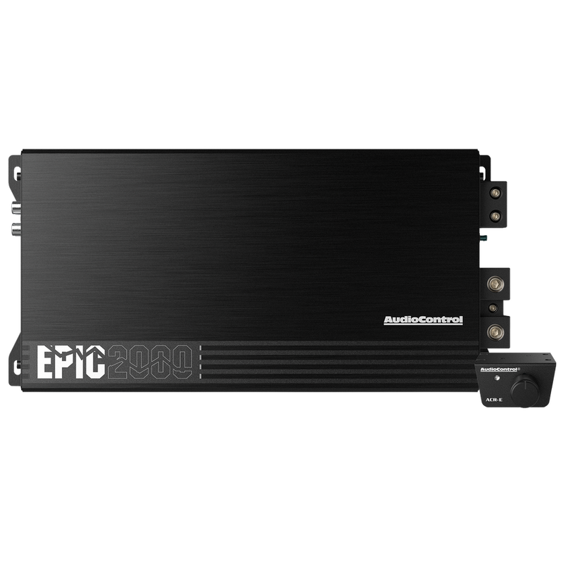 AudioControl EPIC2000 Mono High-Power Monoblock Amplifier 4000w RMS EPICENTER Ready