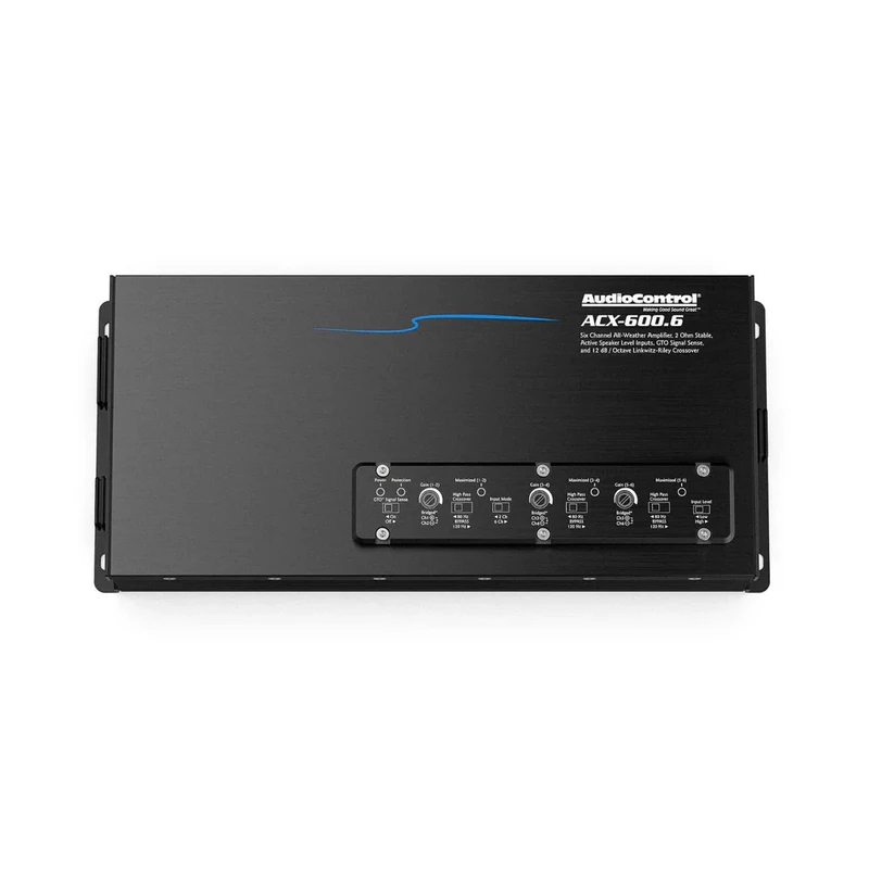 AudioControl ACX-600.6 Amp All-Weather 6-Channel Amplifier Compact 100w Peak 50w RMS