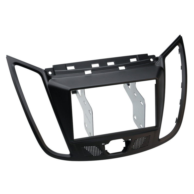 ATD RFP-50892M Double DIN Car Radio Fascia Frame Panel Matte Black For Ford C-Max Kuga Mk2
