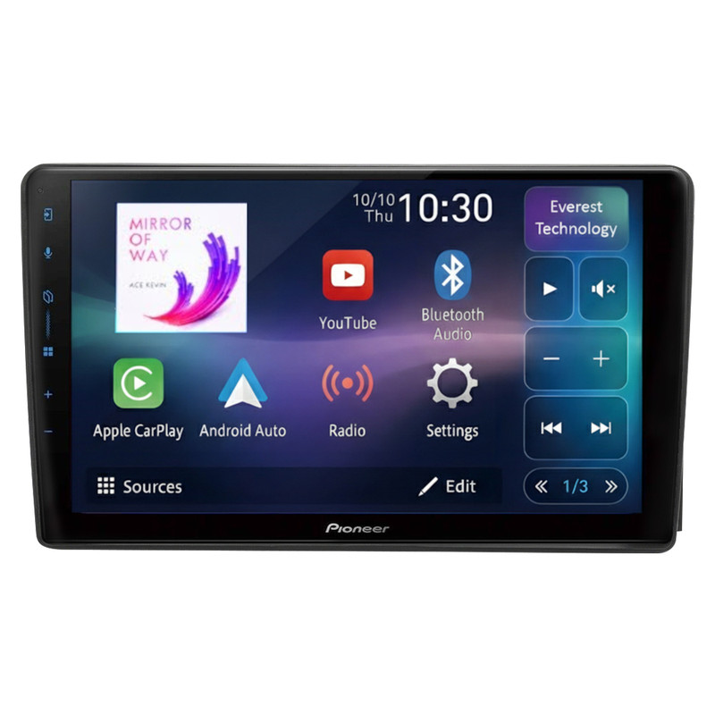 Pioneer SPH-PF97BT Perfect Fit CarPlay Android Auto 9" Radio For Ford Transit Mk7 Focus Mk2