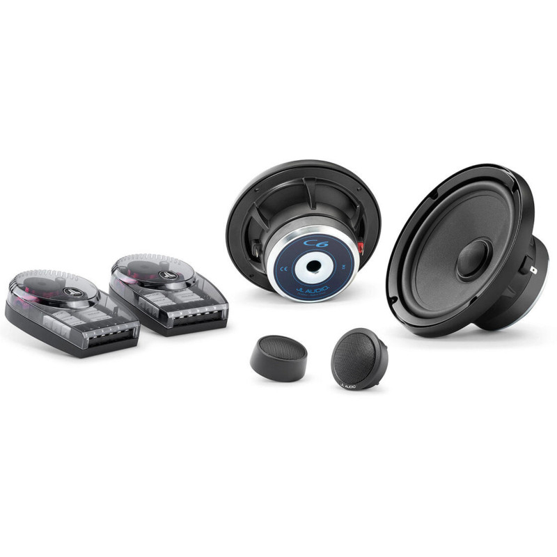 JL Audio C6-650 6.5" Premium C6 2-Way Component Speakers Audio System 100w RMS 165mm