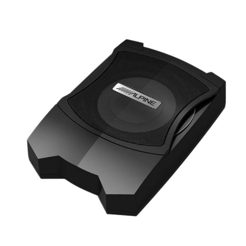Alpine PWE-V80 8" (200mm) Active Subwoofer Built-in Amp Sealed Bass System 160W Peak