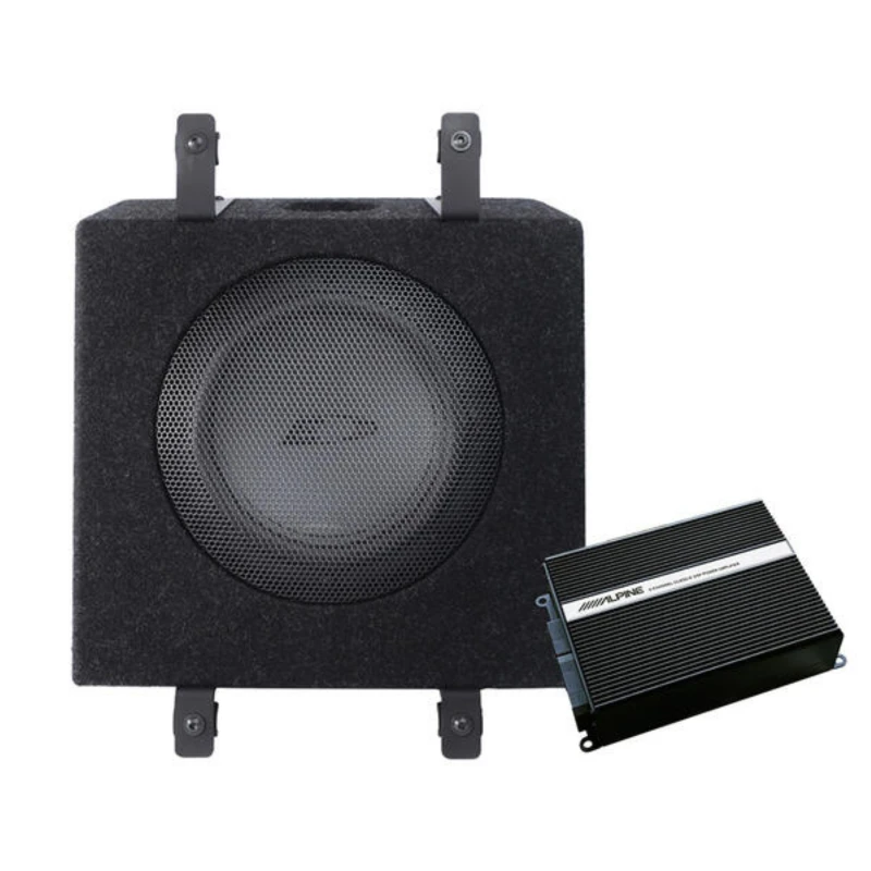 Alpine SPC-W84AS907-2 Audio 6-Channel DSP Amp Subwoofer  Kit DSP System Under Seat Bass