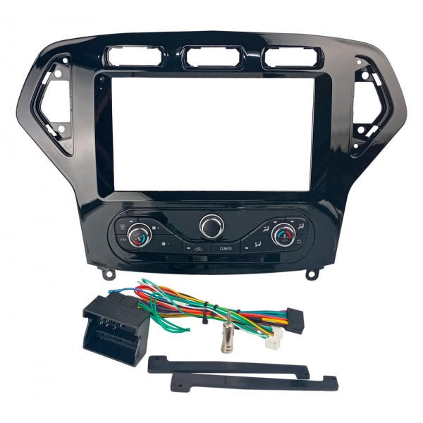 ATD RFP-52514 10" Perfect Fit Android Frame Fascia Panel For Ford Mondeo Black (2006-2010)