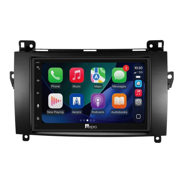 Aerpro AX9292K 6.8" Bespoke Kit Head Unit Wireless Android Auto CarPlay For Mercedes A/B Class