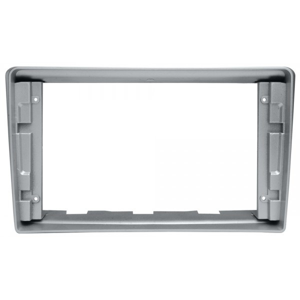 ATD RFP-22776 Perfect Fit 9" HU Screen Fascia Frame Panel For Toyota Avensis T25 T250 In Silver