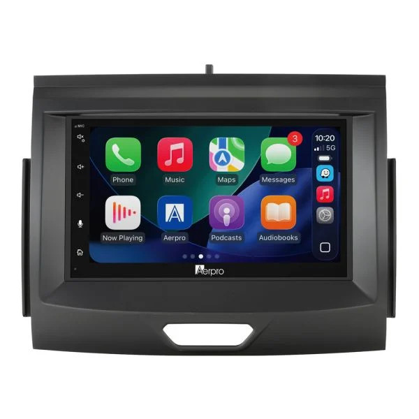 Aerpro AX9129CT 6.8" Bespoke Kit Head Unit Wireless Android Auto CarPlay For Ford Everest & Ranger