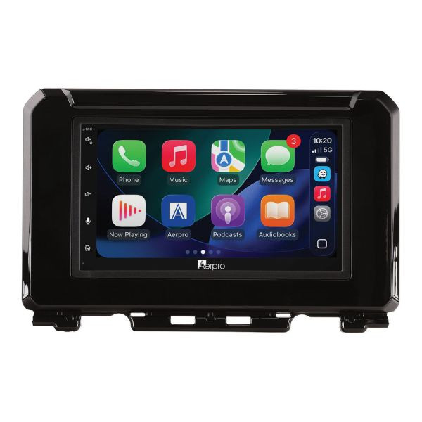 Aerpro AX8496K 6.8" Bespoke Kit Head Unit Wireless Android Auto CarPlay For Suzuki Jimny