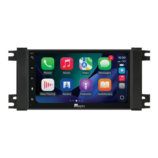 Aerpro AX9226K 6.8" Bespoke Kit Head Unit Wireless Android Auto CarPlay For Chrysler Dodge Jeep