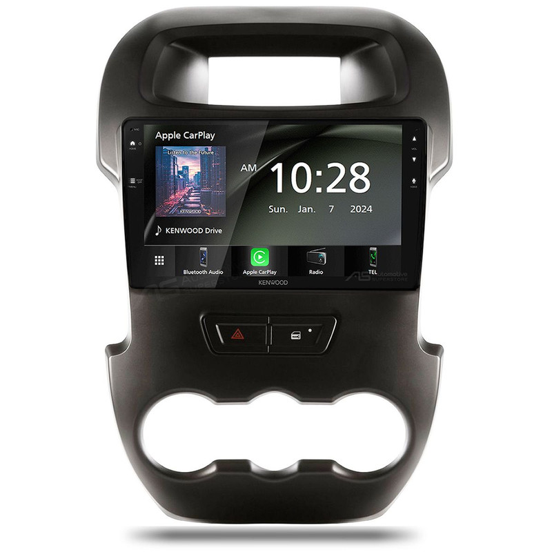Kenwood DMX80AXS Perfect Fit 9" Radio Android Auto & CarPlay For Ford Ranger 2011-2015