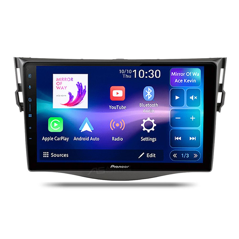 Pioneer SPH-PF97BT Perfect Fit CarPlay Android Auto 9" Radio For Toyota Rav4 (2006-2011)