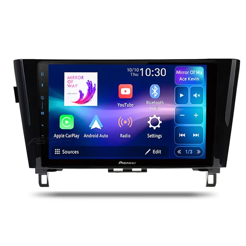 Pioneer SPH-PF97BT Perfect Fit CarPlay Android Auto 9" Radio For Nissan Qashqai X-Trail 2014-20