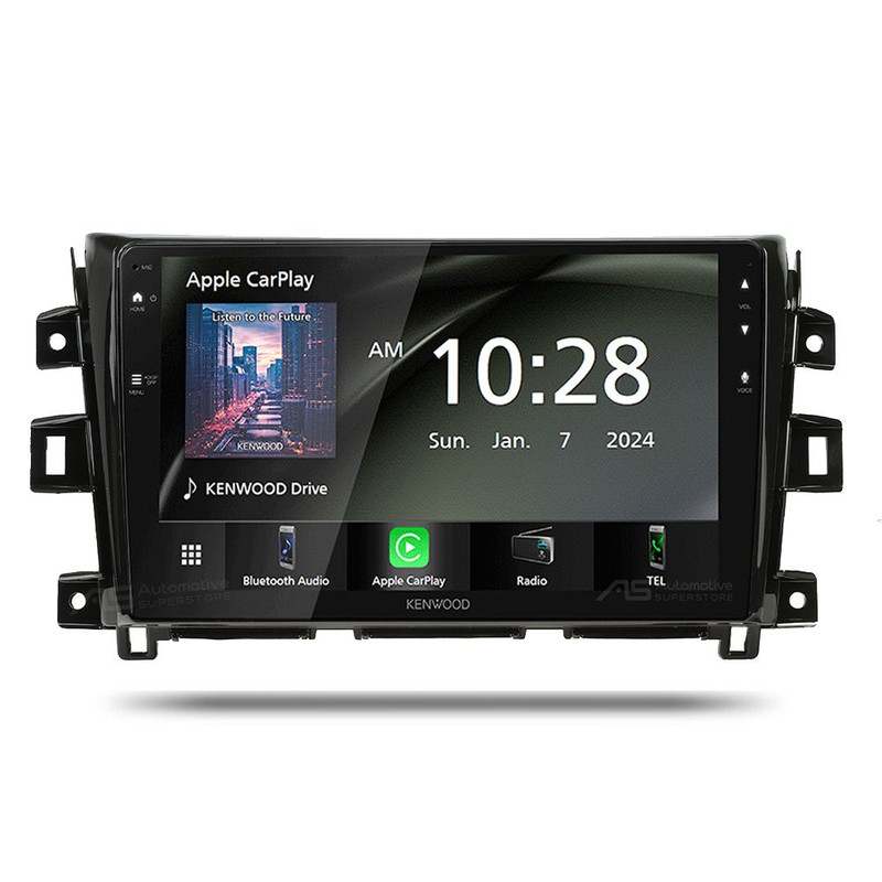 Kenwood DMX80AXS Perfect Fit 9" Radio Android Auto & CarPlay For Nissan Navara 2015-2020