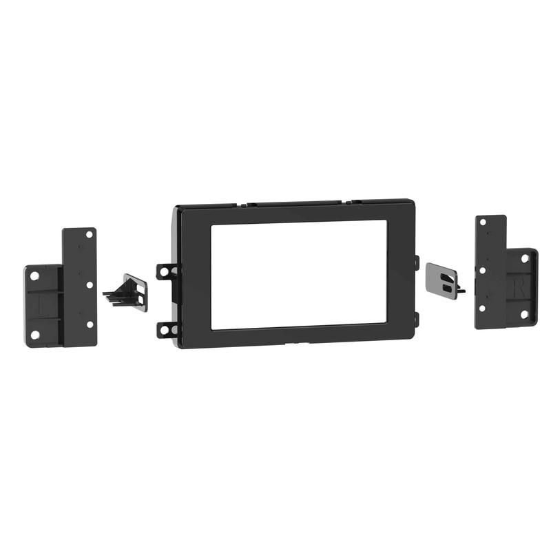 ATD RFP-50007 Double DIN Car Radio Fascia Frame For Toyota Highlander (2021-2023) "L" DIN