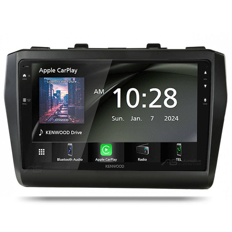 Kenwood DMX80AXS Perfect Fit 9" Radio Android Auto & CarPlay For Suzuki Swift 2017-On