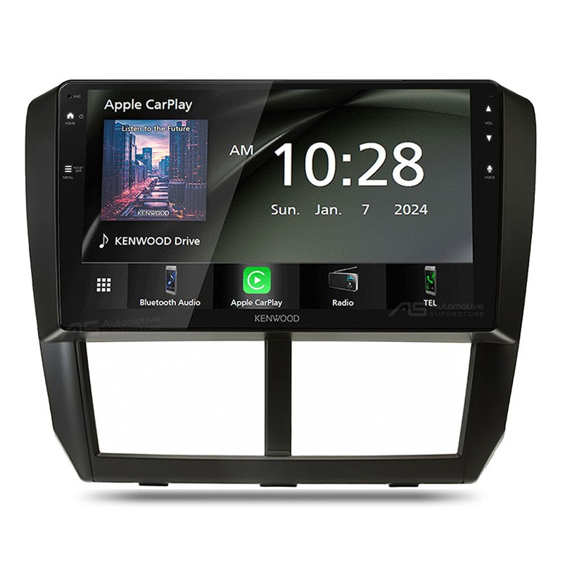Kenwood DMX80AXS Perfect Fit 9" Radio Android Auto & CarPlay For Subaru Various 2007-2016