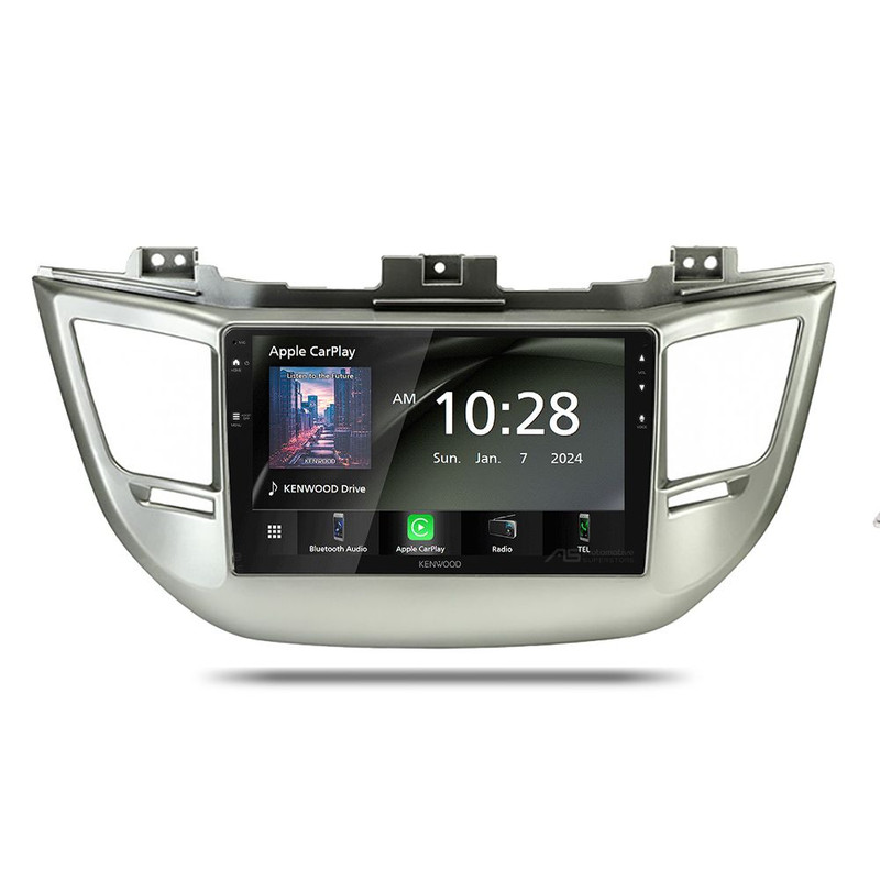 Kenwood DMX80AXS Perfect Fit 9" Radio Android Auto & CarPlay For Hyundai Tucson 2015-2016